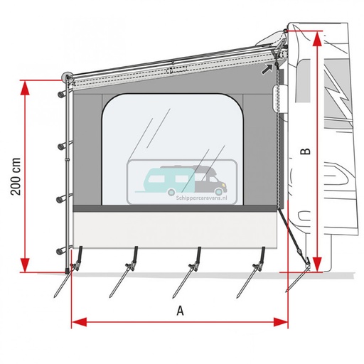 [OCS_2626541] Fiamma Side W CaravanStore XL