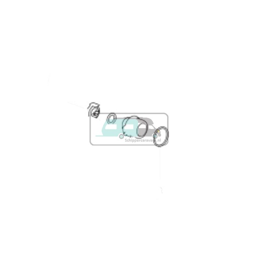 [OCS_2660658] Thetford Serviceluik 3/4/5/6 Housing Fawo 1 Donkergrijs-58