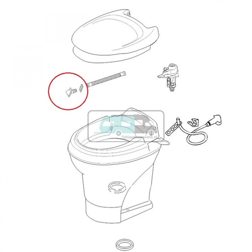 [OCS_31706] Thetford Aqua Magic V Nozzle 