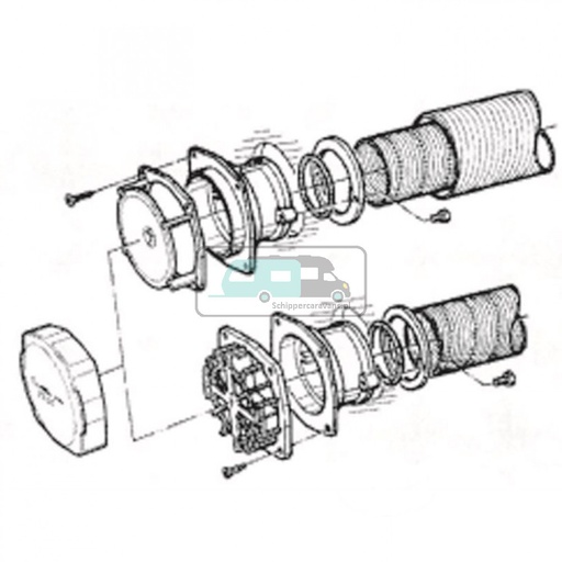 [OCS_430321-01]     Wandschoorsteenset kort S2200