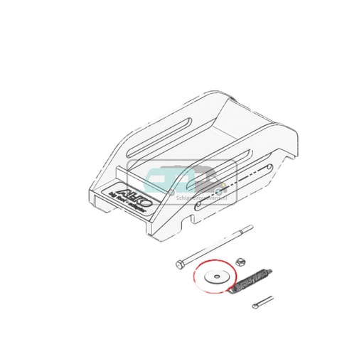 [OCS_700666] AL-KO Big Foot Opvulring 6.4x30x1.25mm A2-70