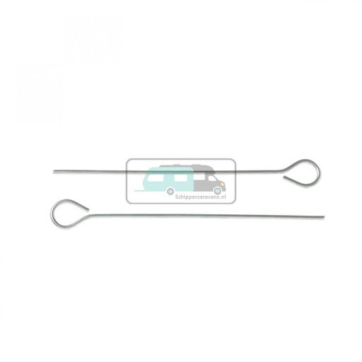 [OCS_96406100] Campking Grondpen Gesloten Oog 24cm 10st