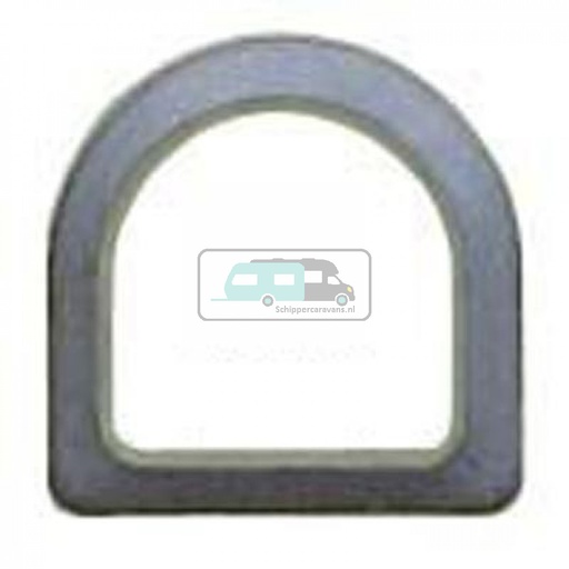 [OCS_96415100] Campking D-ring 13 mm aluminium 10 st