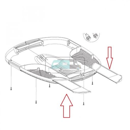 [OCS_0115117] Dometic B3200 filter nieuw type