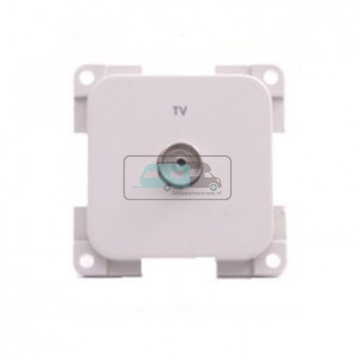 [OCS_0124068B] Presto Contactdoos TV Inbouw S-10.000 Grijs