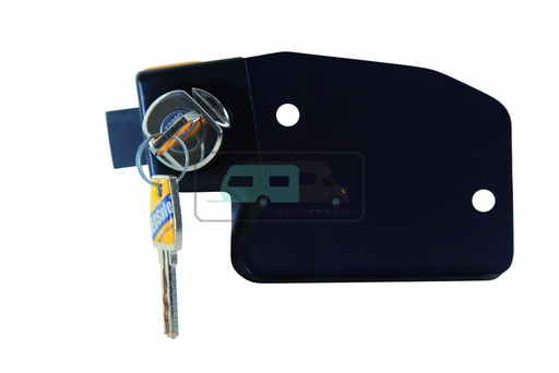 [OCS_0125204] HEOSafe Draaiknop met slot Ducato 244, Boxer-Jumper 2002-2006 Zwart