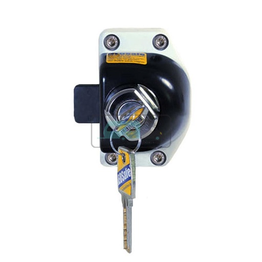 [OCS_0125216] HEOSafe Drukknop met Slot Ford Transit >2013 Zwart
