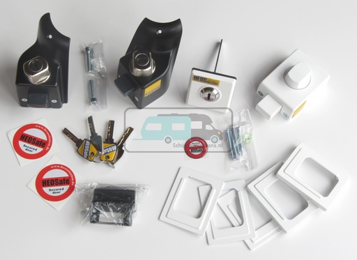 [OCS_0125249] HEOSafe Set Fiat Ducato 250/290 1 Slot Zwart Wit
