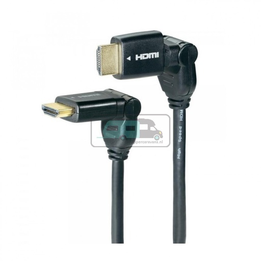 [OCS_0126063B] HDMI kabel haakse aansluiting 1,5 meter