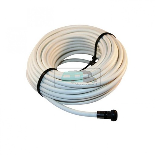 [OCS_0127134] Coaxkabel 15mtr incl. waterdichte connectoren.