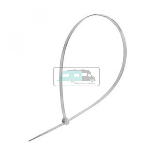 [OCS_0128001] Teleco Zelfborg. bandje 10x2,5 Wit nr. 1274, a 2