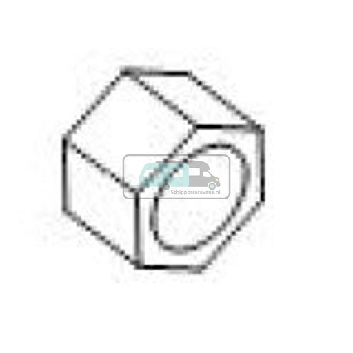 [OCS_0128008] Zelfborgende moer M6x1,5 nr. 2125