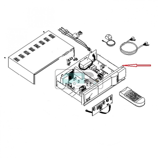 [OCS_0128028] Teleco Lange lijst zwart nr. 4748