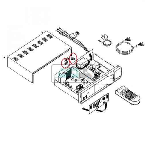 [OCS_0128039] Teleco M/F stekker 90ø nr. 5287, set a 2