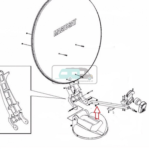 [OCS_0128040] Teleco Rubberen kabeldoorvoer nr. 5293