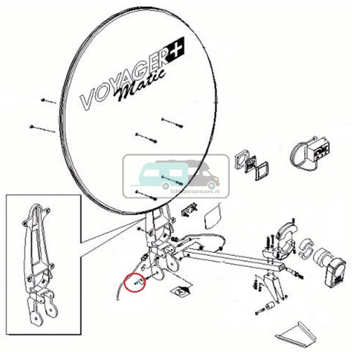 [OCS_0128051] Teleco Borgpen arm nr. 5799, set a 2