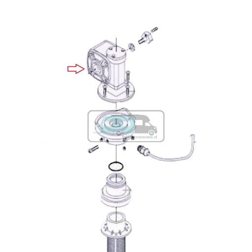 [OCS_0128061] Reductieaandrijving V+ en VMatic nr. 6199