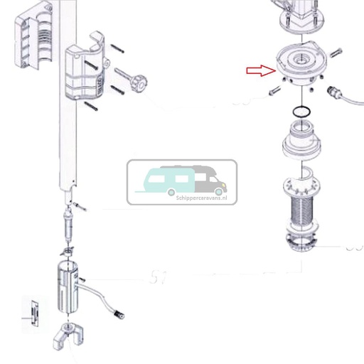[OCS_0128071] Teleco Omschakelaar nr. 6792