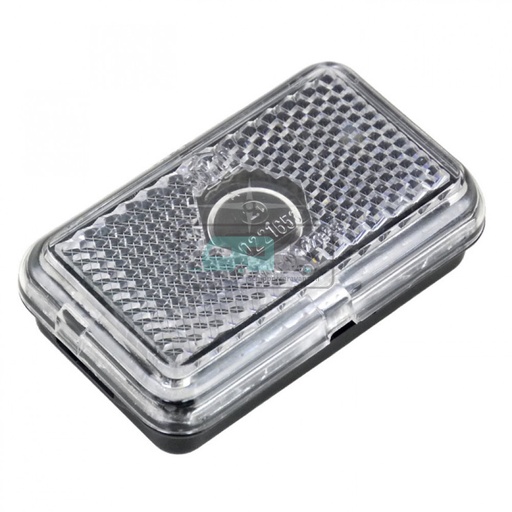 [OCS_0210013B] Jokon Breedtelicht PLR130 met Reflector Rechthoekig Opbouw Wit