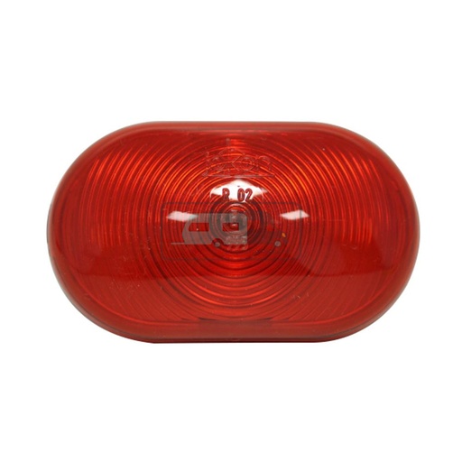 [OCS_0210032B] Jokon Markering S2000 Ovaal Inbouw Rood