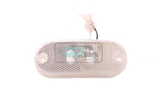 [OCS_0210033B] Jokon Breedtelicht LED PLR2002 met Reflector Ovaal Opbouw Wit
