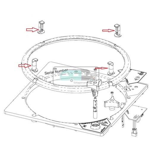 [OCS_0402402] MaxxFan Bevestigingsklemmen Ring