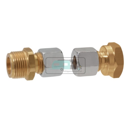 [OCS_0410155] GOK Caramatic Aansluitset 2x M20x 1.5x2x RVS