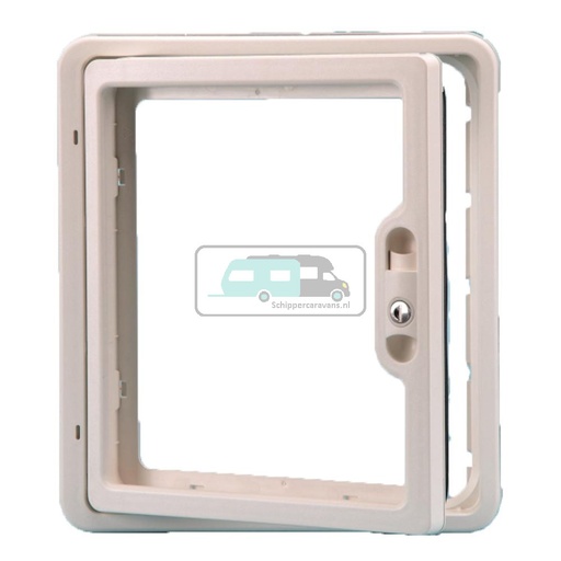 [OCS_0417023] Thetford Flush Door 3 35x30cm Wit-80 zonder Slot/Cilinder