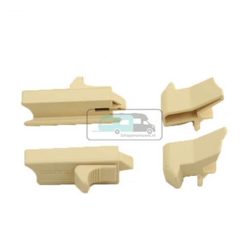 [OCS_0816011B] Dometic Combirollo Vergrendeling Crème L+R