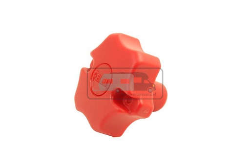 [OCS_0902002B] Fiamma Draaiknop voor Bike-block. Rood
