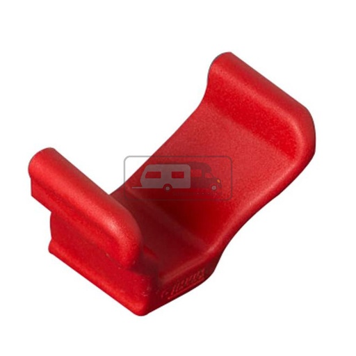 [OCS_0902015B] Fiamma Eindkap voor fietsgoot. rood.