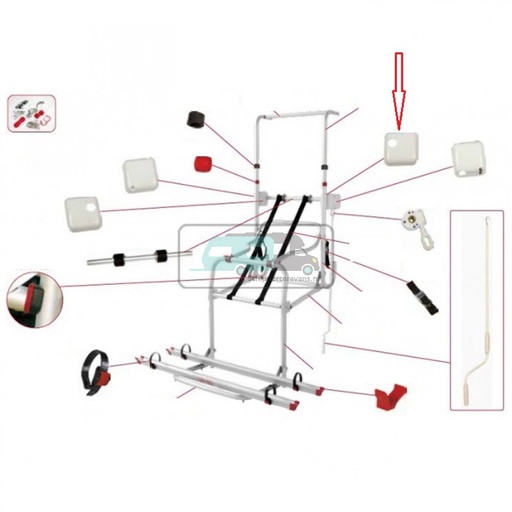 [OCS_0902122] Fiamma Right inside cover Lift 77 98656-162