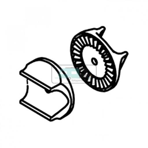 [OCS_0906136] Thule Sport G2 Getande Klem 2st.