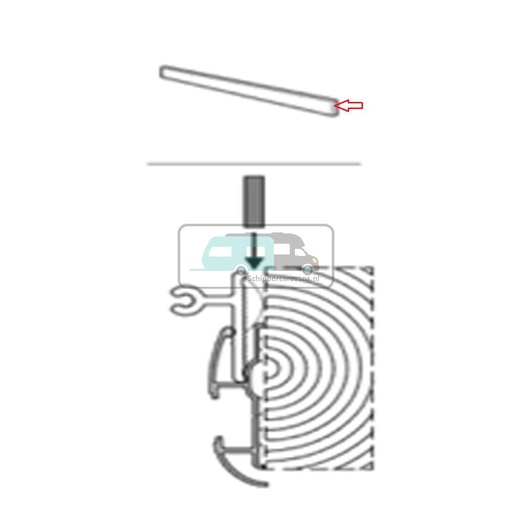 [OCS_0906170] Thule Adapter voor Hobby 2015 (10 st)