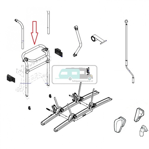 [OCS_0906200] Thule Lift V16 Supporting Frame