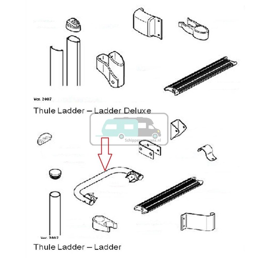 [OCS_0906261] Thule Bumper Double Ladder