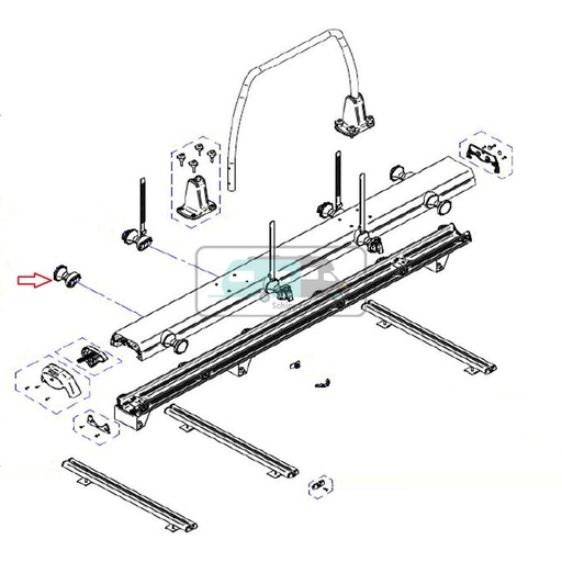 [OCS_0906277] Thule VeloSlide Wheelholder Without Strap (1x)