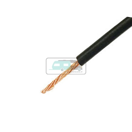 [OCS_1101081] Installatiedraad 1,5mm2 Zwart 100m