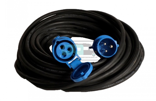 [OCS_1101105] Vechline Verloopkabel PVC 3x1.5mm² CEE-CEE Contra 40m