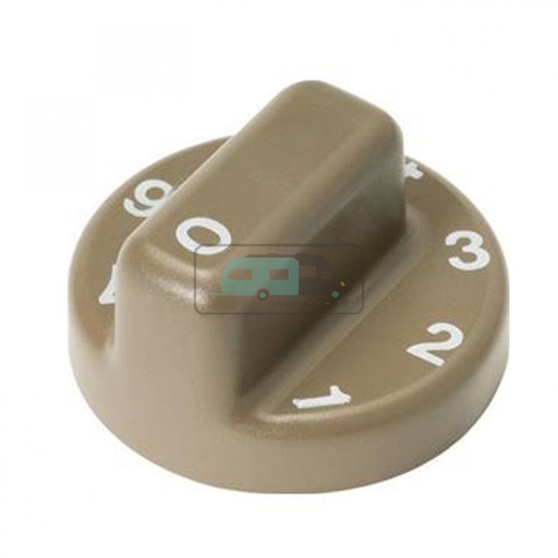 [OCS_1133016] Dometic Thermostaatknop voor type RM 4200/4230. grijs/bruin.