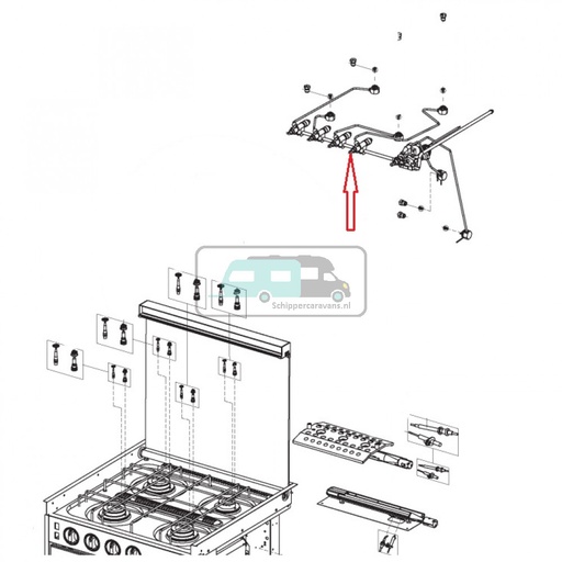 [OCS_1133439] Dometic Gaskraan veiligheidsventiel Smev 1053105860