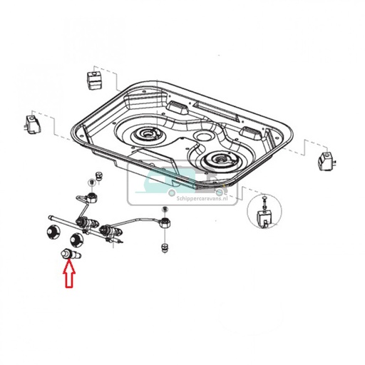 [OCS_1133538] Dometic MO8821 Piezo Aansteker