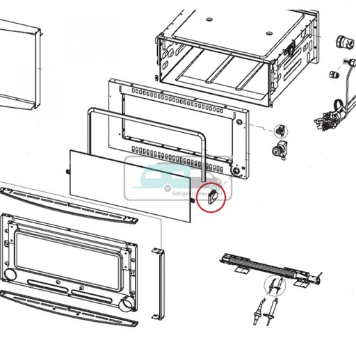 [OCS_1133559] Dometic Knop Oven