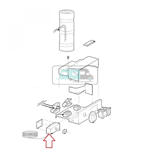[OCS_1133585] Dometic RE2002 Thermostaat