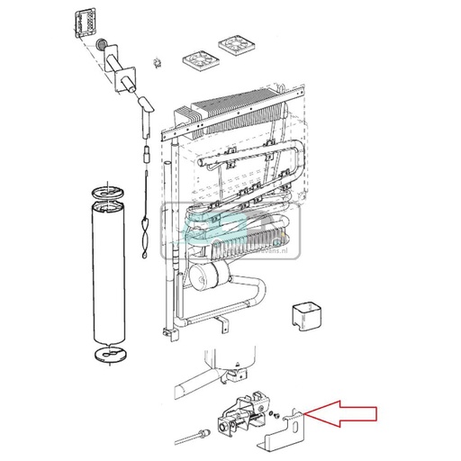 [OCS_1133622] Dometic RM8501 Gasbrander Compleet