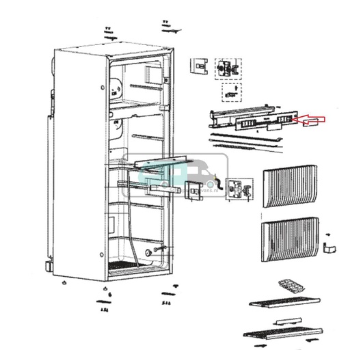 [OCS_1133698] Dometic RMD8500 Display