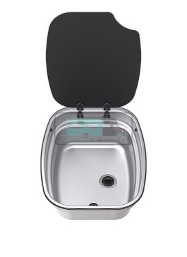 [OCS_1140231] Thetford Spoelbak Argent RVS