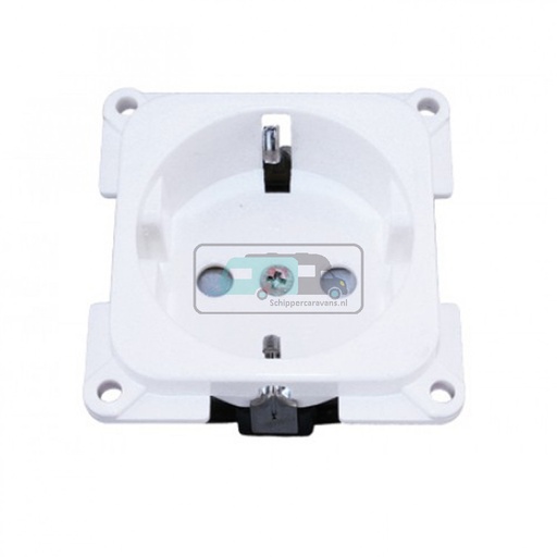 [OCS_1144027B] Presto Contactdoos 230V Inbouw S-10.000 Wit