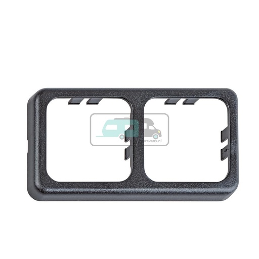 [OCS_1144032B] Presto Afdekraam 2-Vaks S-10.000 Zwart