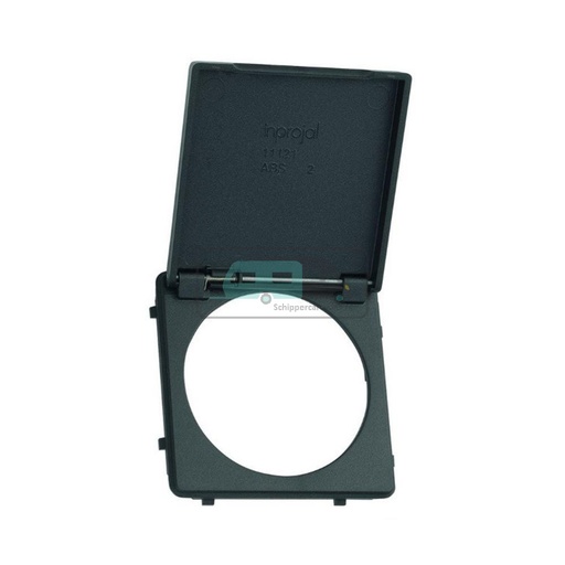 [OCS_1144048B] Presto Contactdoos Cover met Klepje S-10.000 Zwart